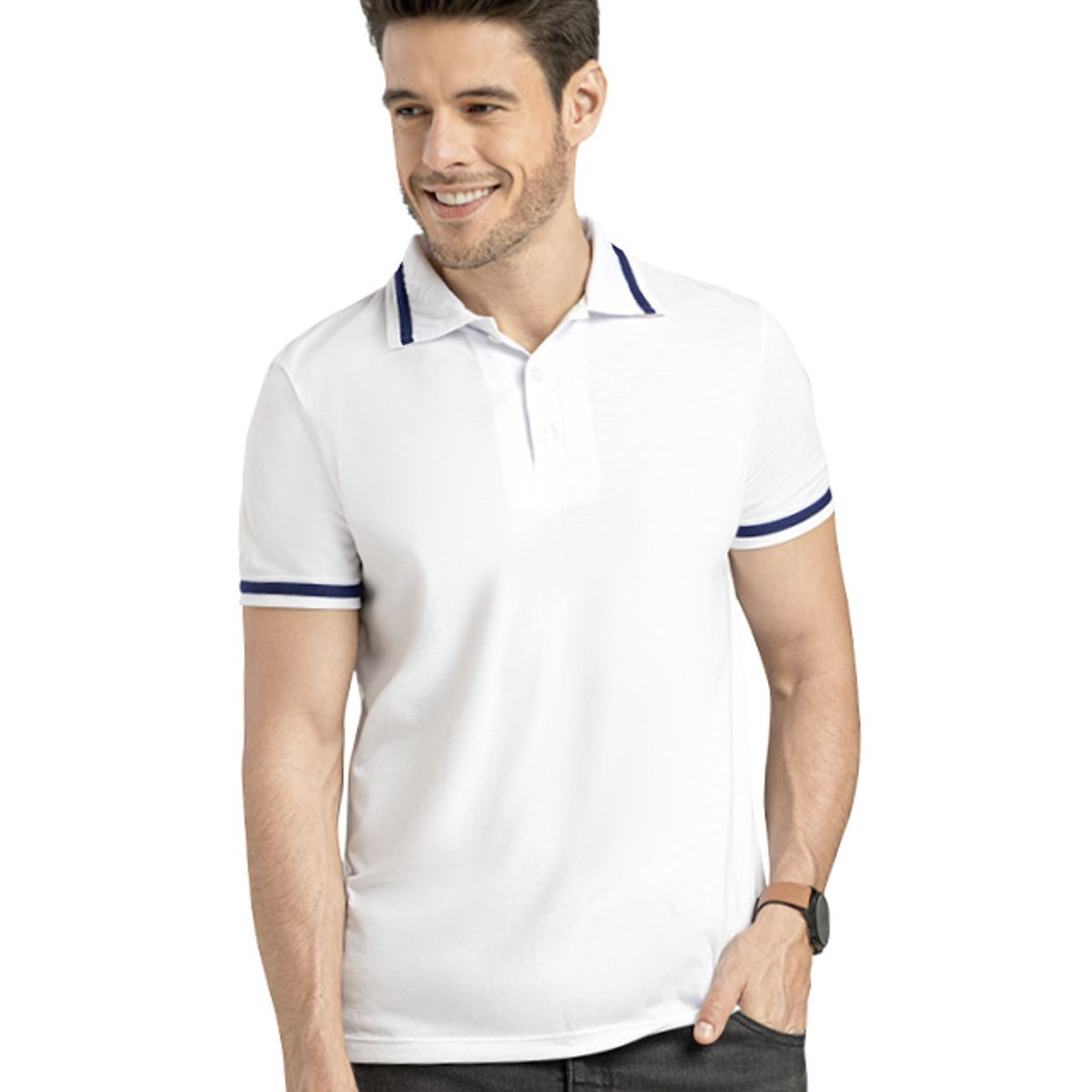 RUTTA - Polo Hombre Blanco 89617