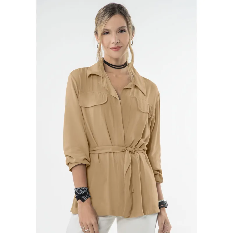 RUTTA - Chaqueta Mujer Caramelo 9896