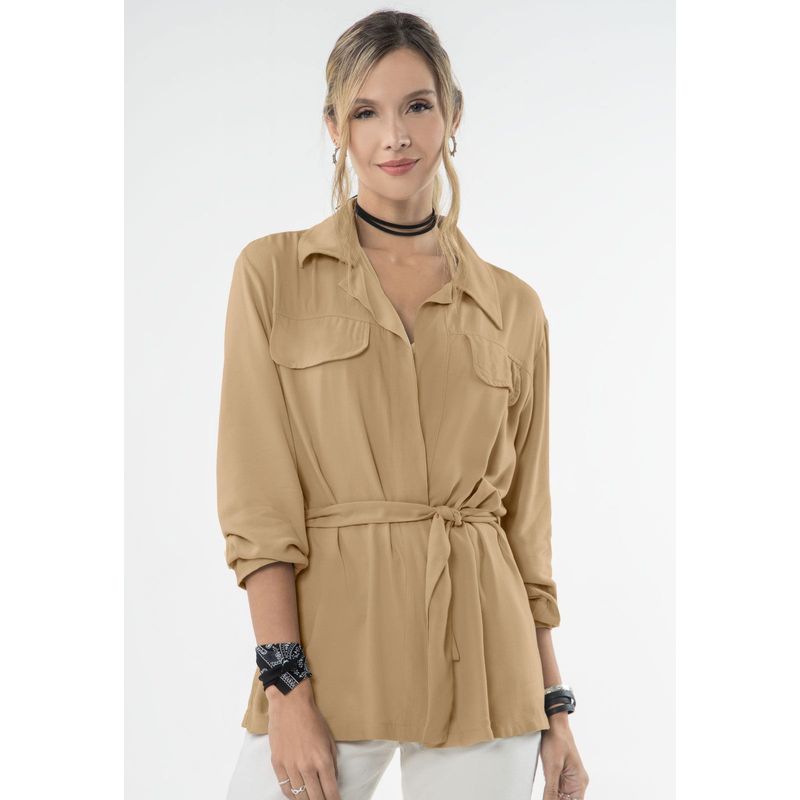 RUTTA - Chaqueta Mujer Caramelo 9896