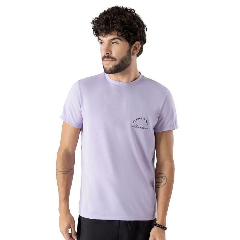RUTTA - Camiseta Hombre Lila 92722