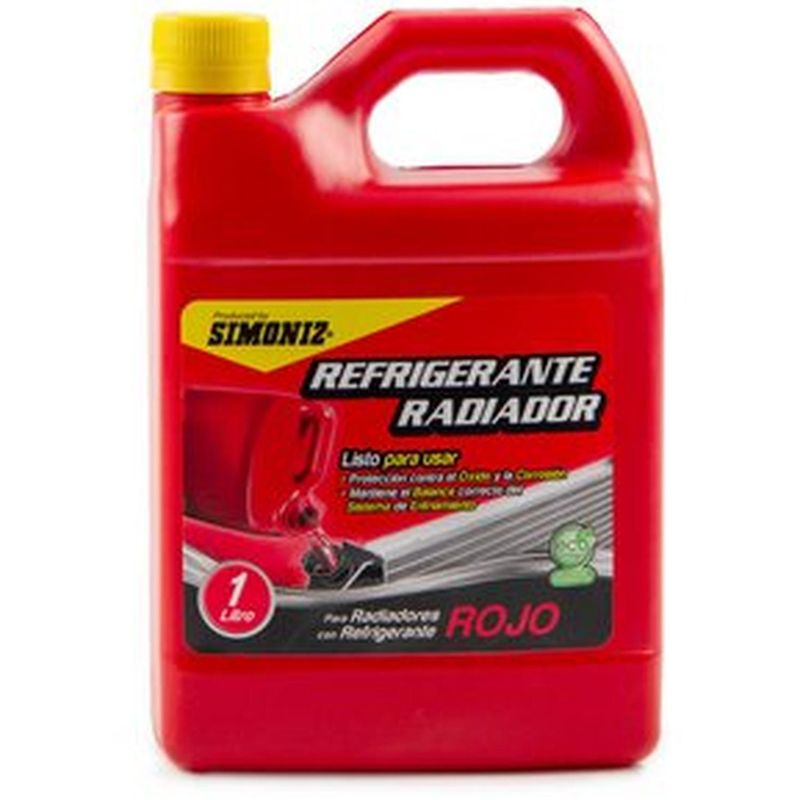 SIMONIZ - Refrigerante Radiador SIMONIZ Qualitor Rojo 1Lt
