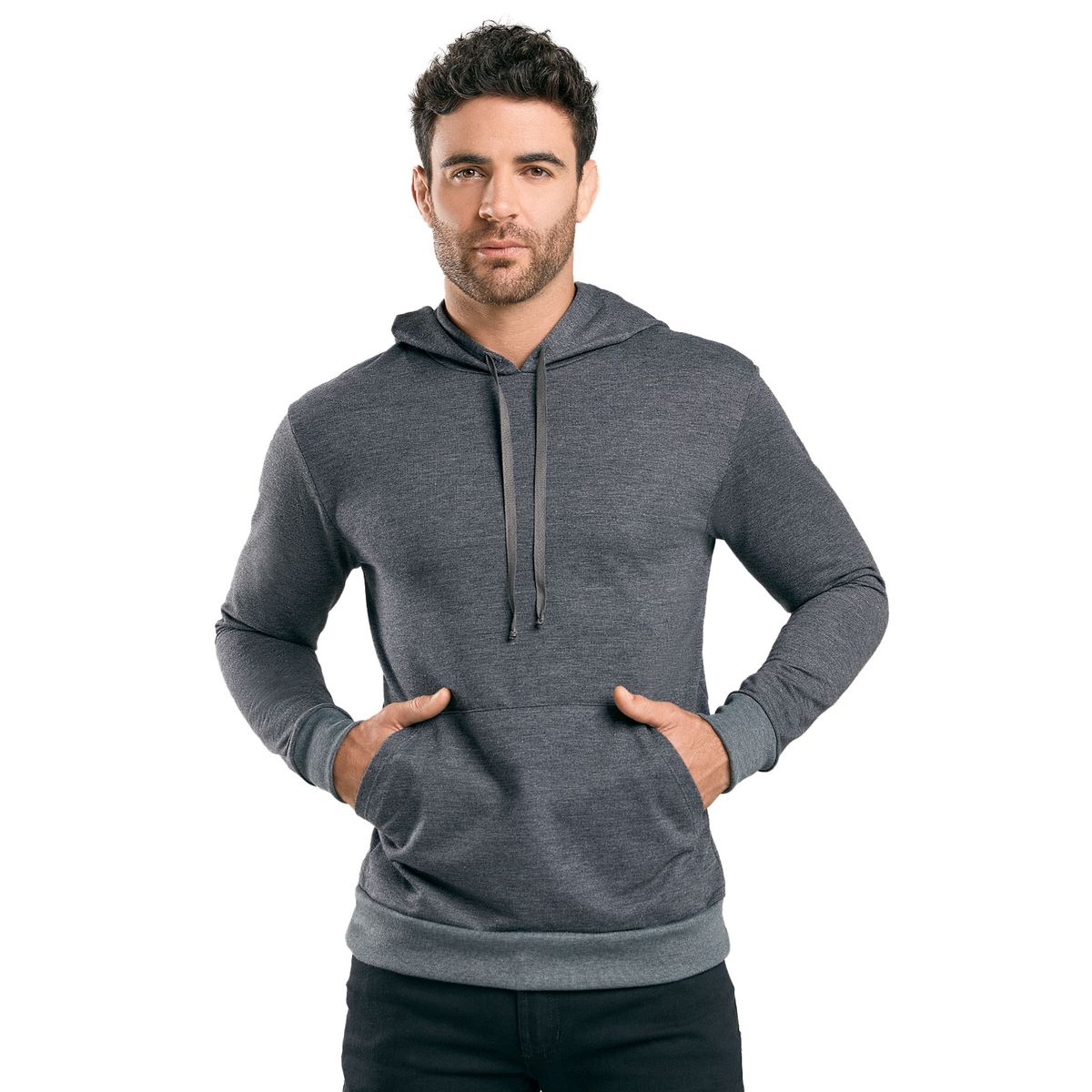 MARKETING PERSONAL - Hoodie Hombre Gris Mp 89754