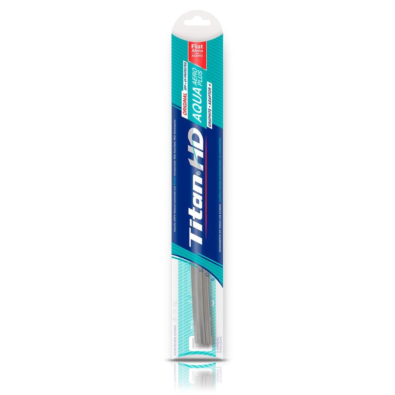 TITAN - Plumilla HD TITAN Aqua Curva 19"