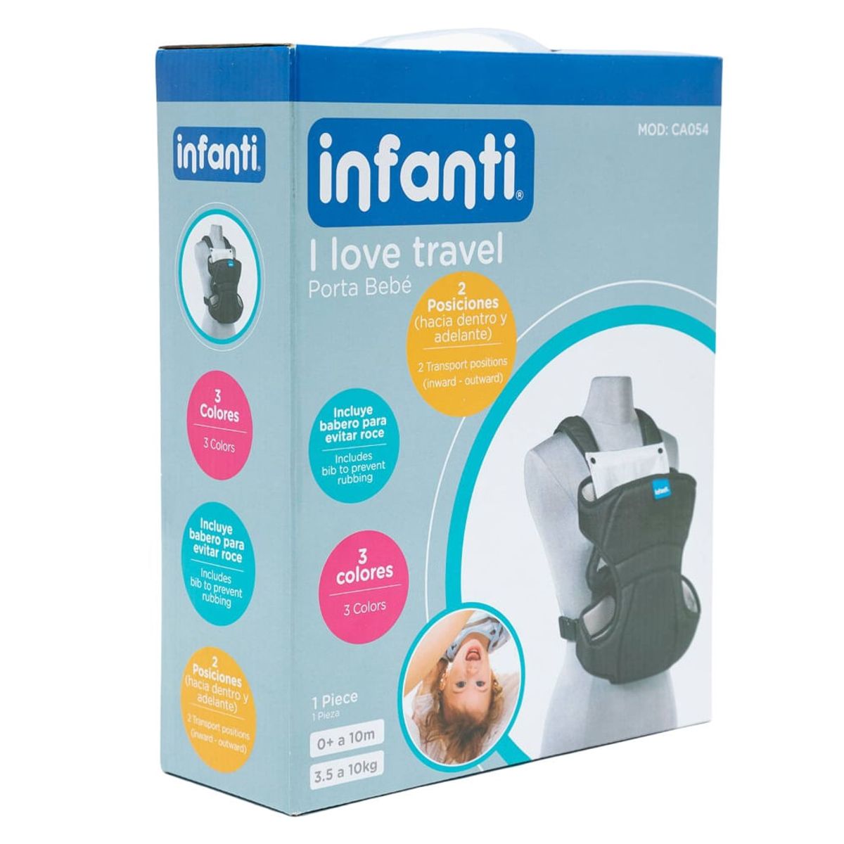 BEBE - Arnes Infanti I-love Travel Porta Bebe