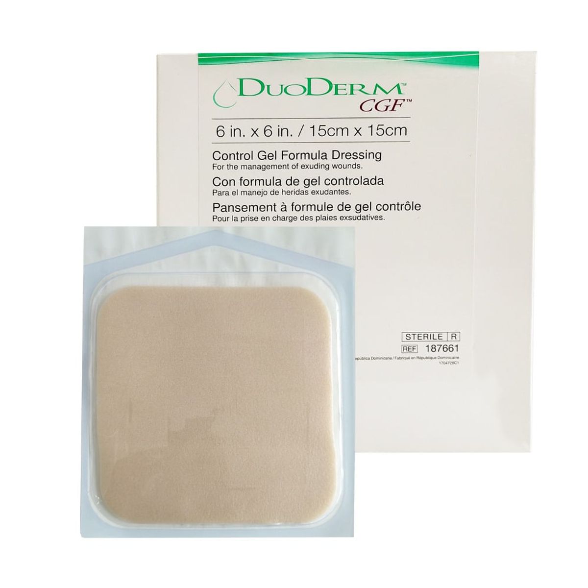 GENERICO - Aposito Duoderm Cgf 15x15cm X 5und