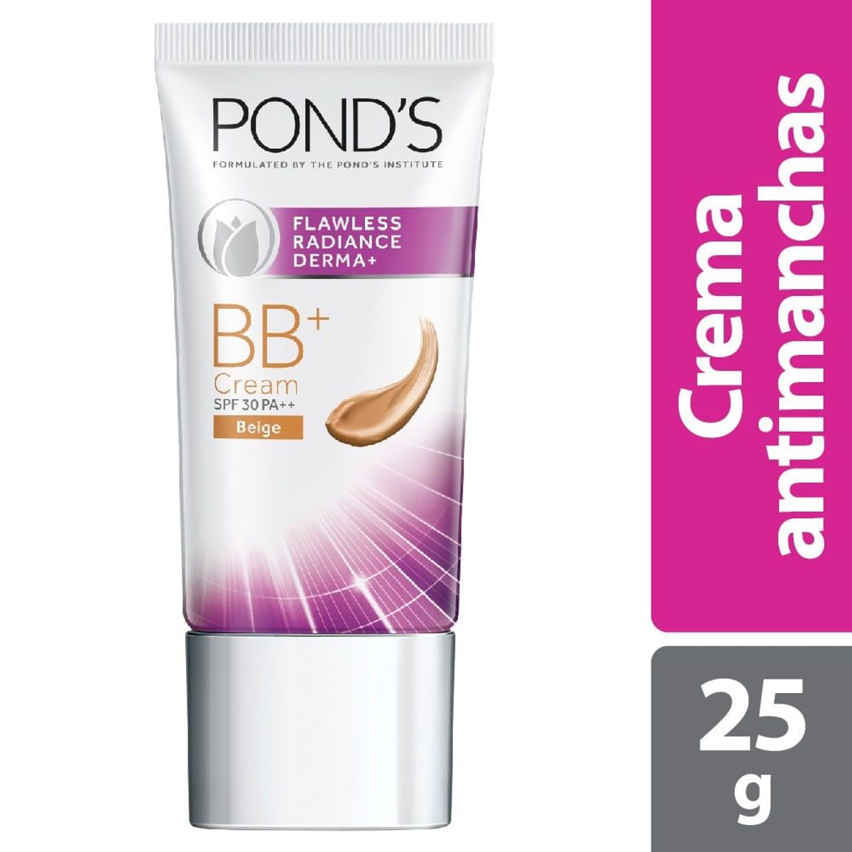 PONDS - Base Ponds Flawless Radiance Derma+ Spf30 Beige X 25ml