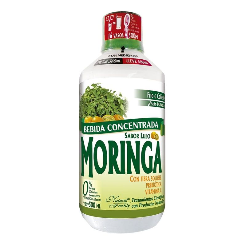 NATURAL FRESHLY - Bebida Moringa Natural Freshly Lulo Pague 360ml Lleve 500ml
