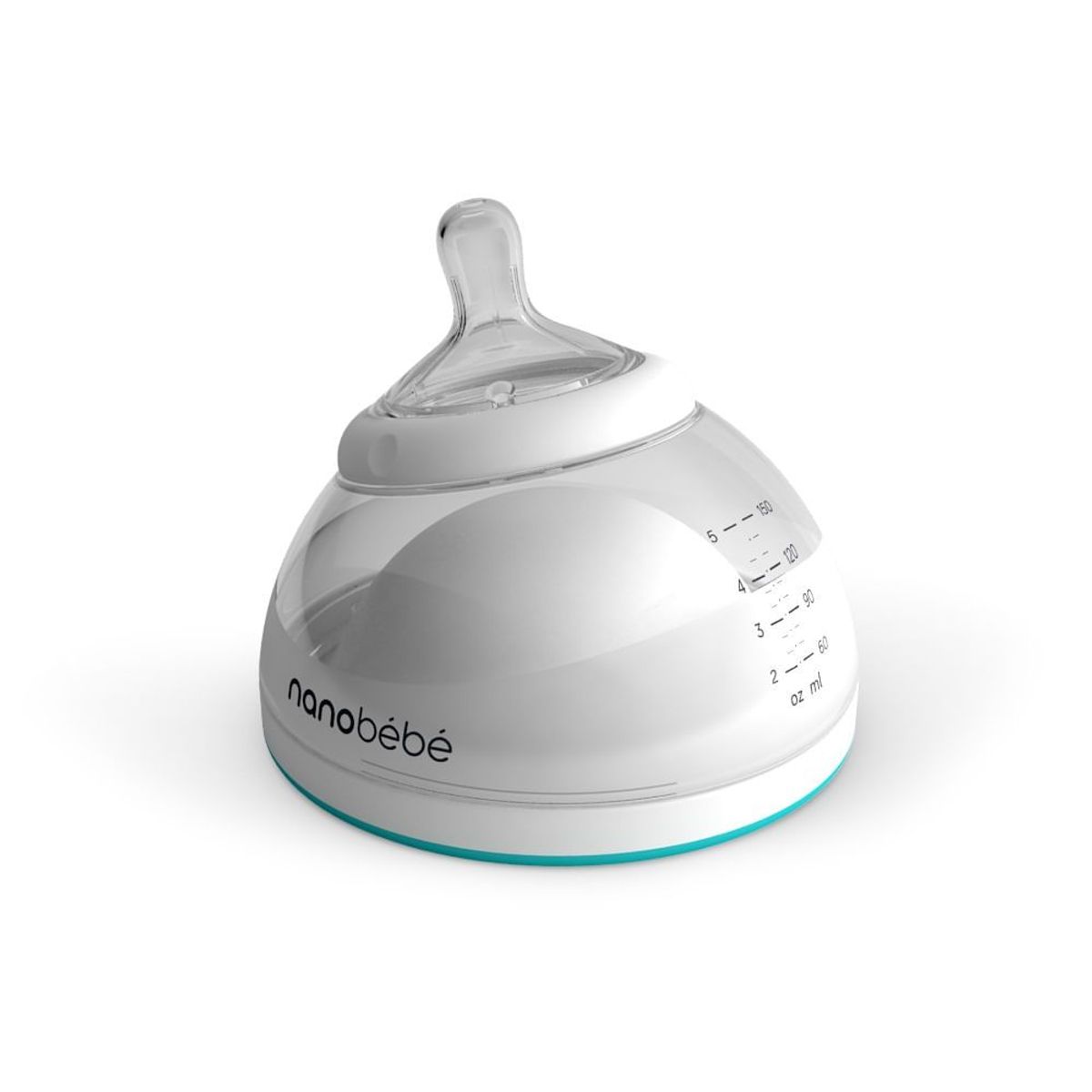GENERICO - Biberon Nanobebe Leche Materna Verde Azul X 150m