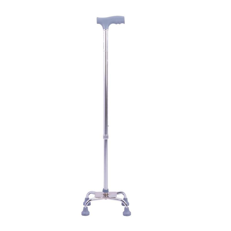 GENERICO - Baston De Aluminio Adulto Plenia 4 Puntos Base Corta