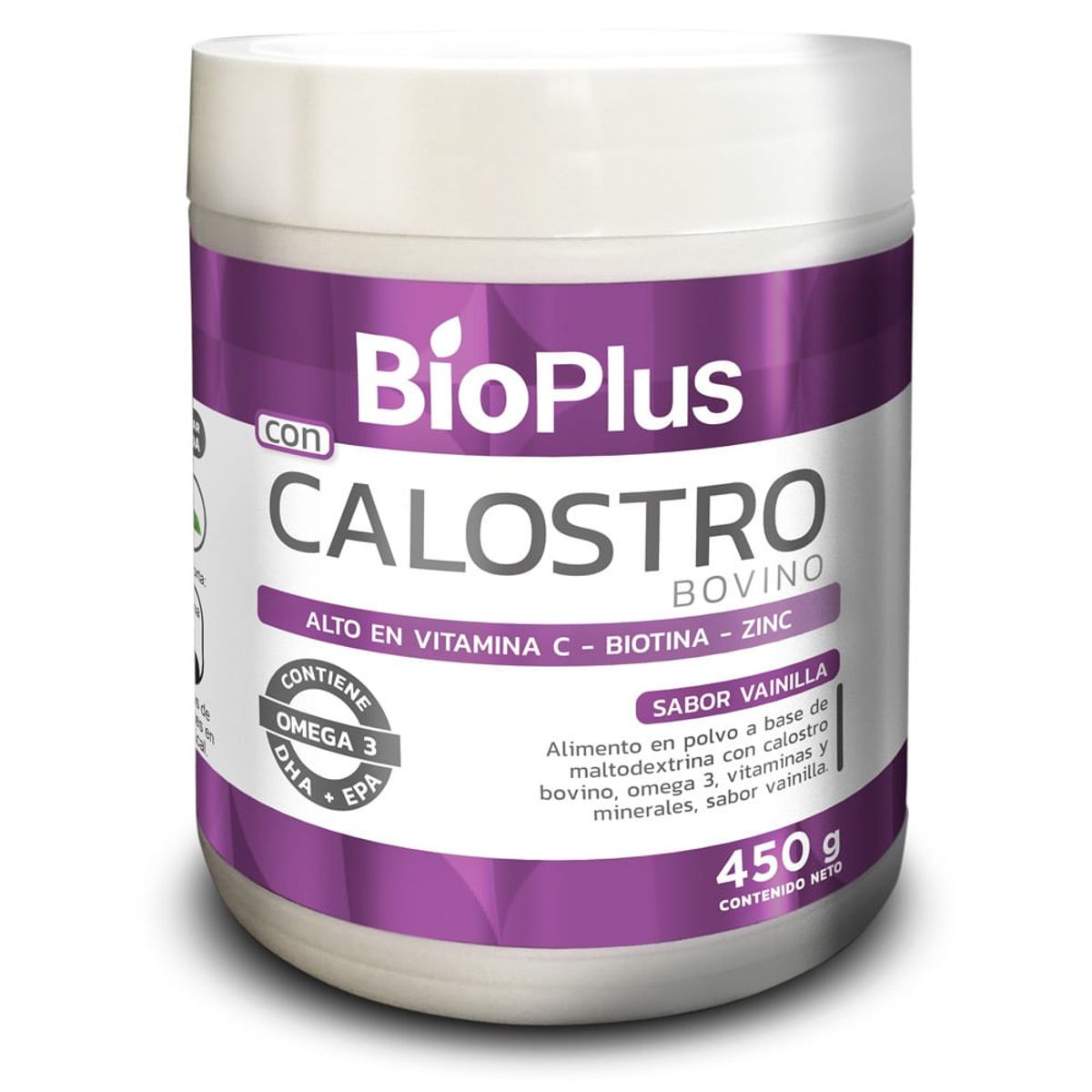 GENERICO - Bioplus Calostro Bovino Polvo X 450g