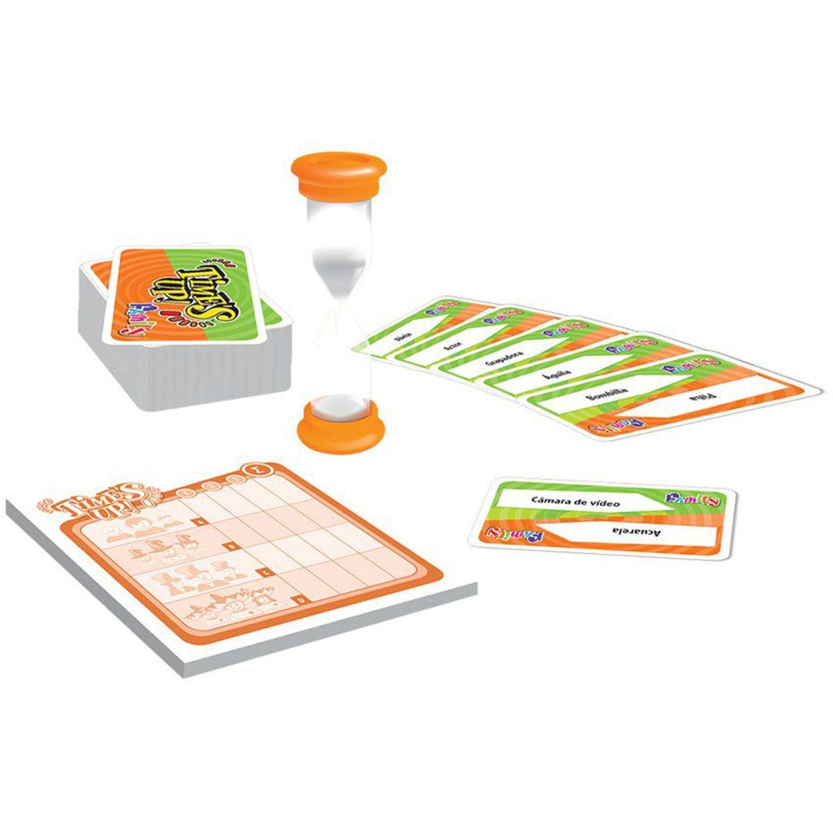 REPOS PRODUCTION - Times up family 1 Caja verde Juego de mesa español