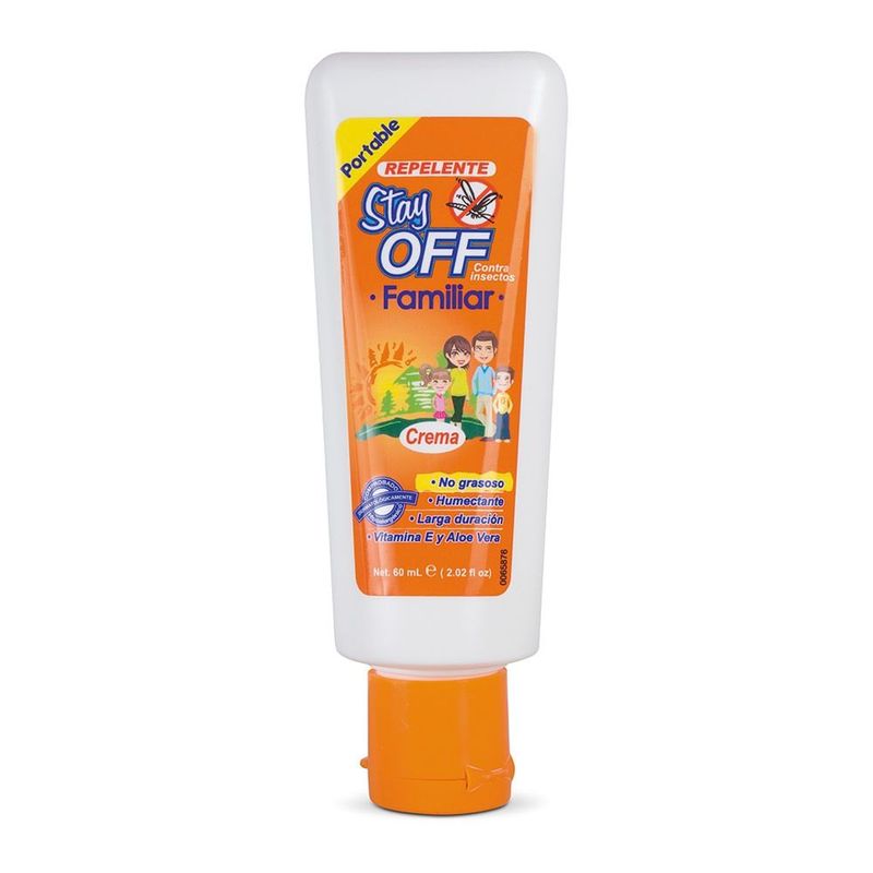 STAY OFF - Repelente Stay Off Familiar Crema X 60ml
