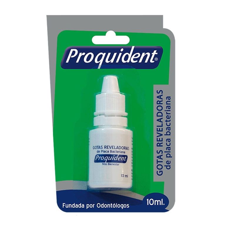 PROQUIDENT - Revelador Proquident De Placa Bacteriana X 10ml