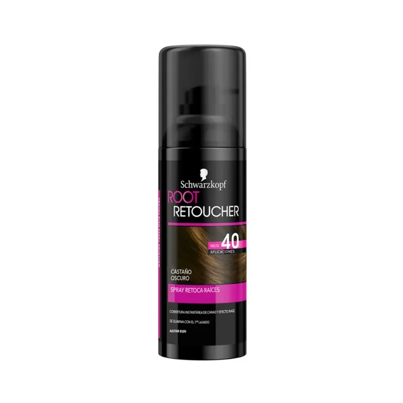 SCHWARZKOPF - Retocador Root Retoucher Castaño Oscuro Spray