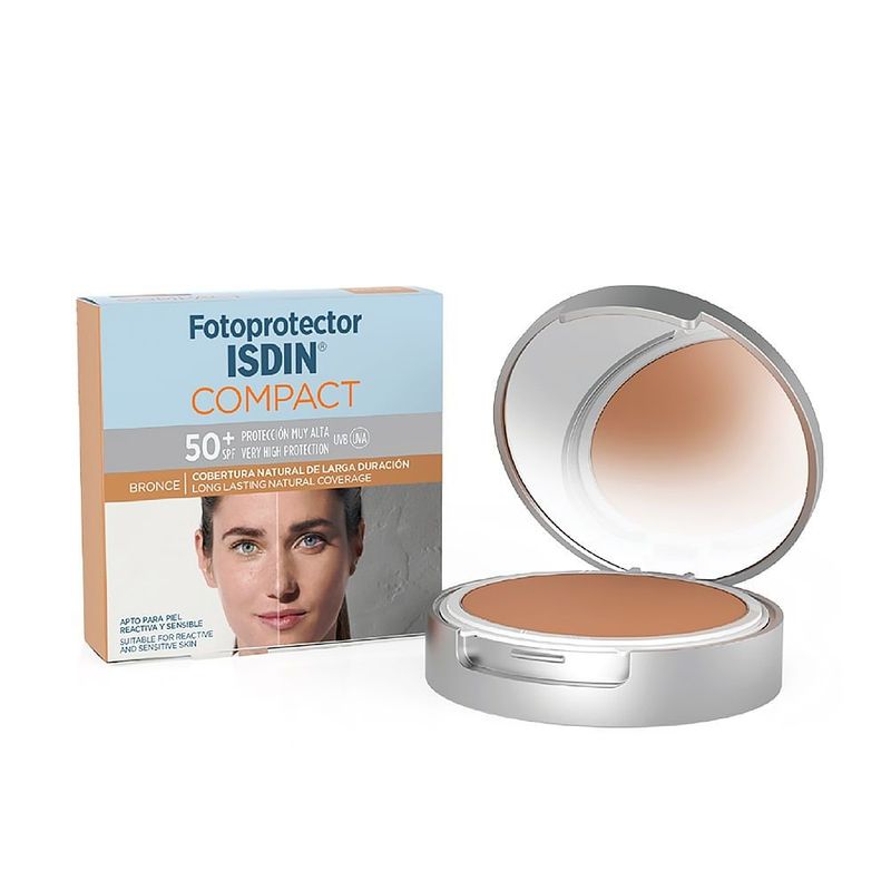 ISDIN - Polvo Compacto Isdin Fotoprotector Spf50 Bronce 10g