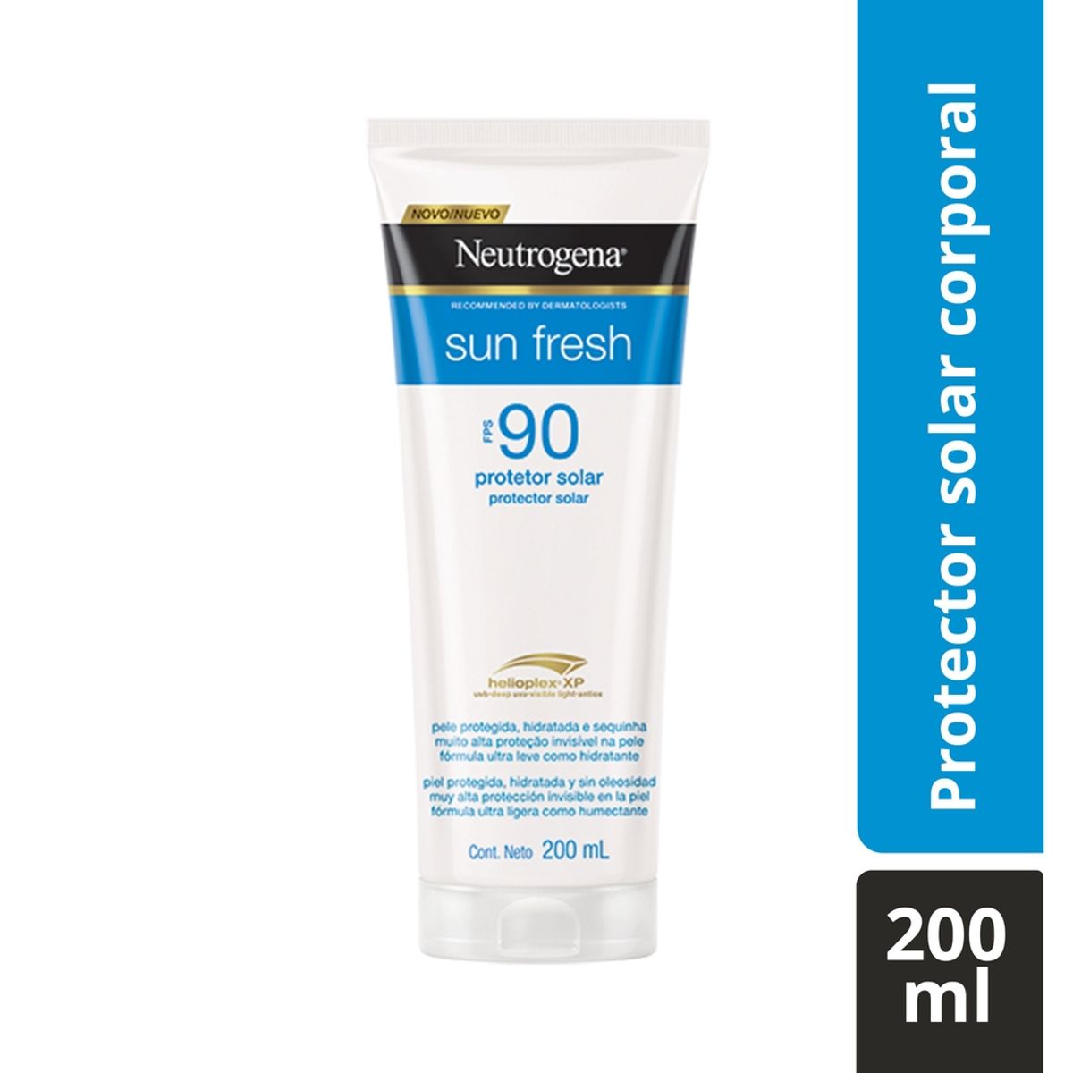 NEUTROGENA - Protector Solar Neutrogena Sun Fresh Fps90 X 200ml