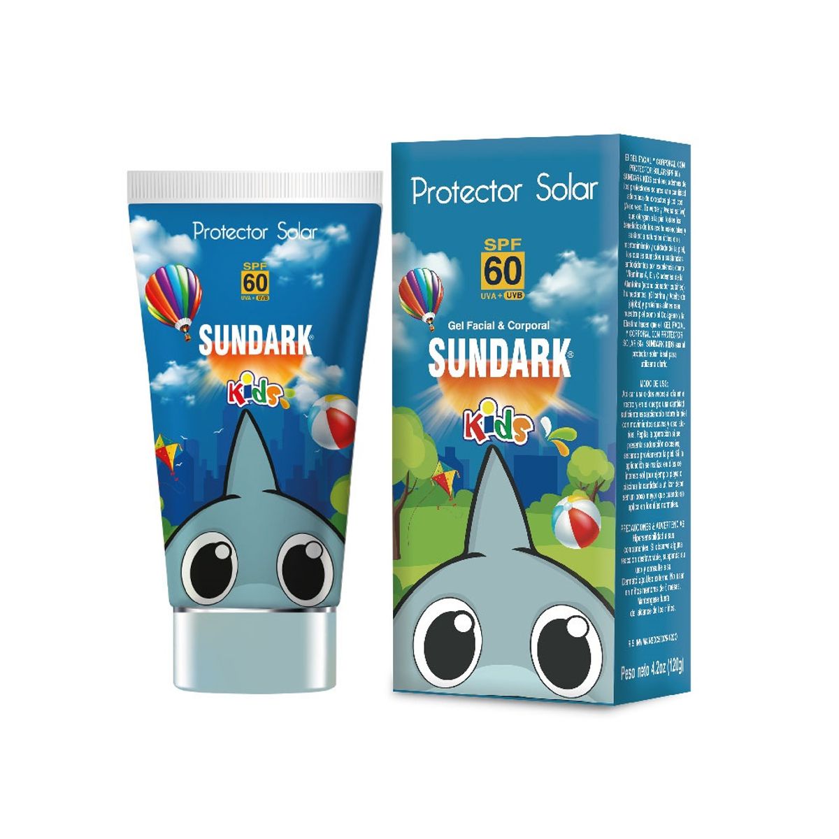 ARAWAK - Protector Solar Sundark Kids Gel Fps 60 120gr