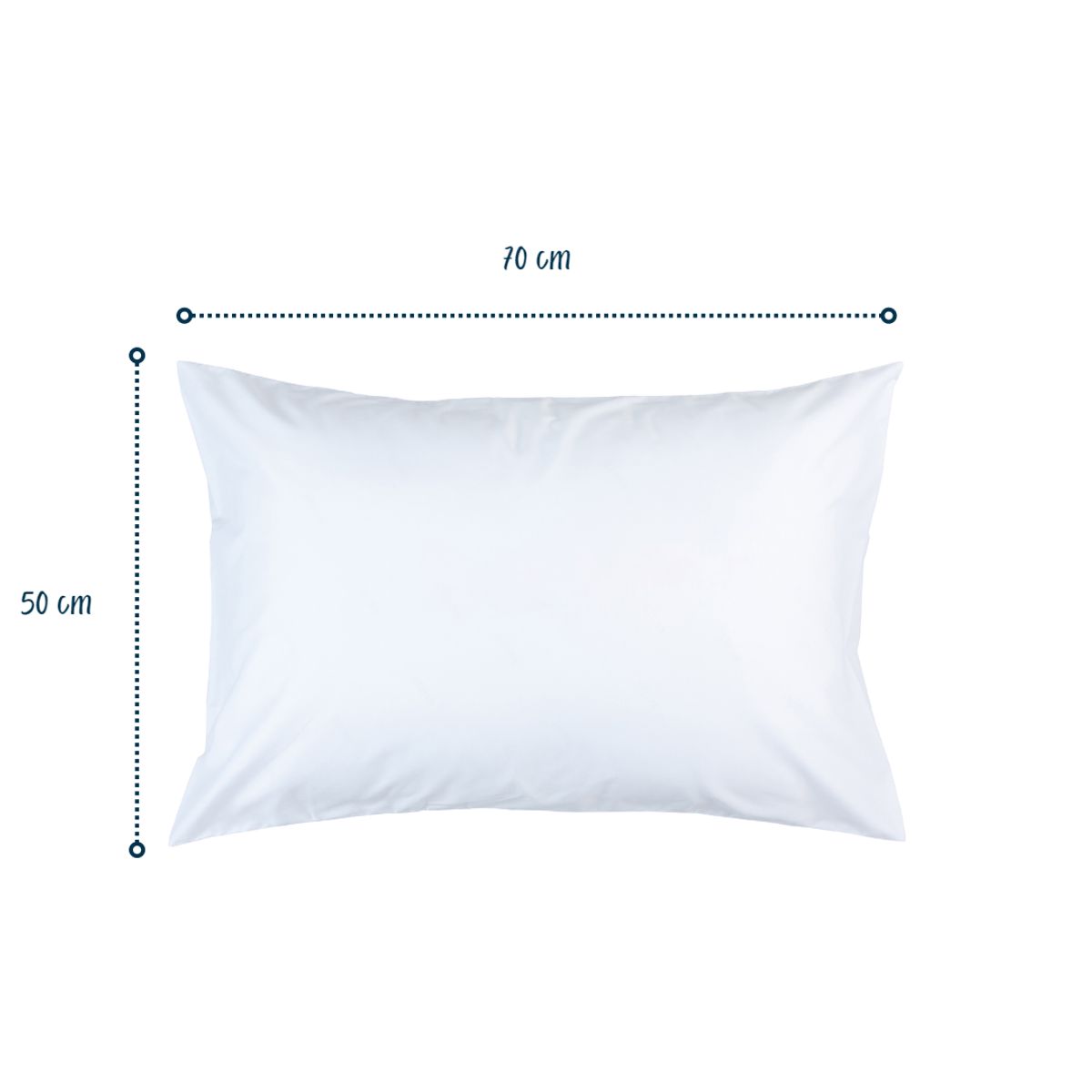 GENERICO - Funda Protector Impermeable Plástico Para Almohadas Forro Antifluido