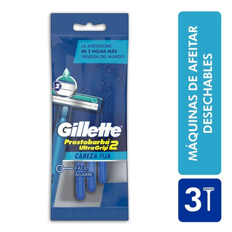 GILLETTE - Maquinas De Afeitar Desechables Gillette Prestobarba Ultragr