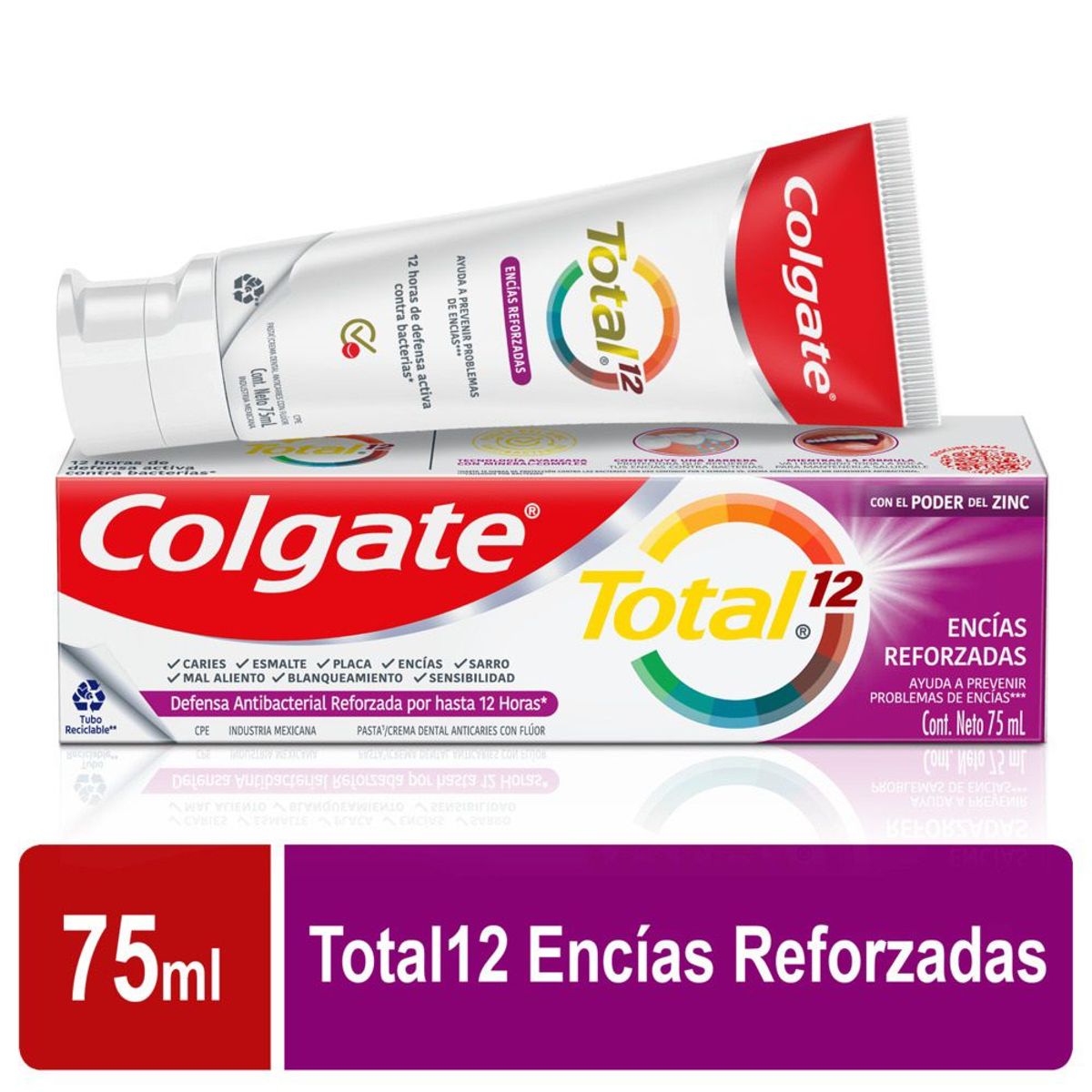 COLGATE - Crema Dental Colgate Total 12 Professional Encias Saludables
