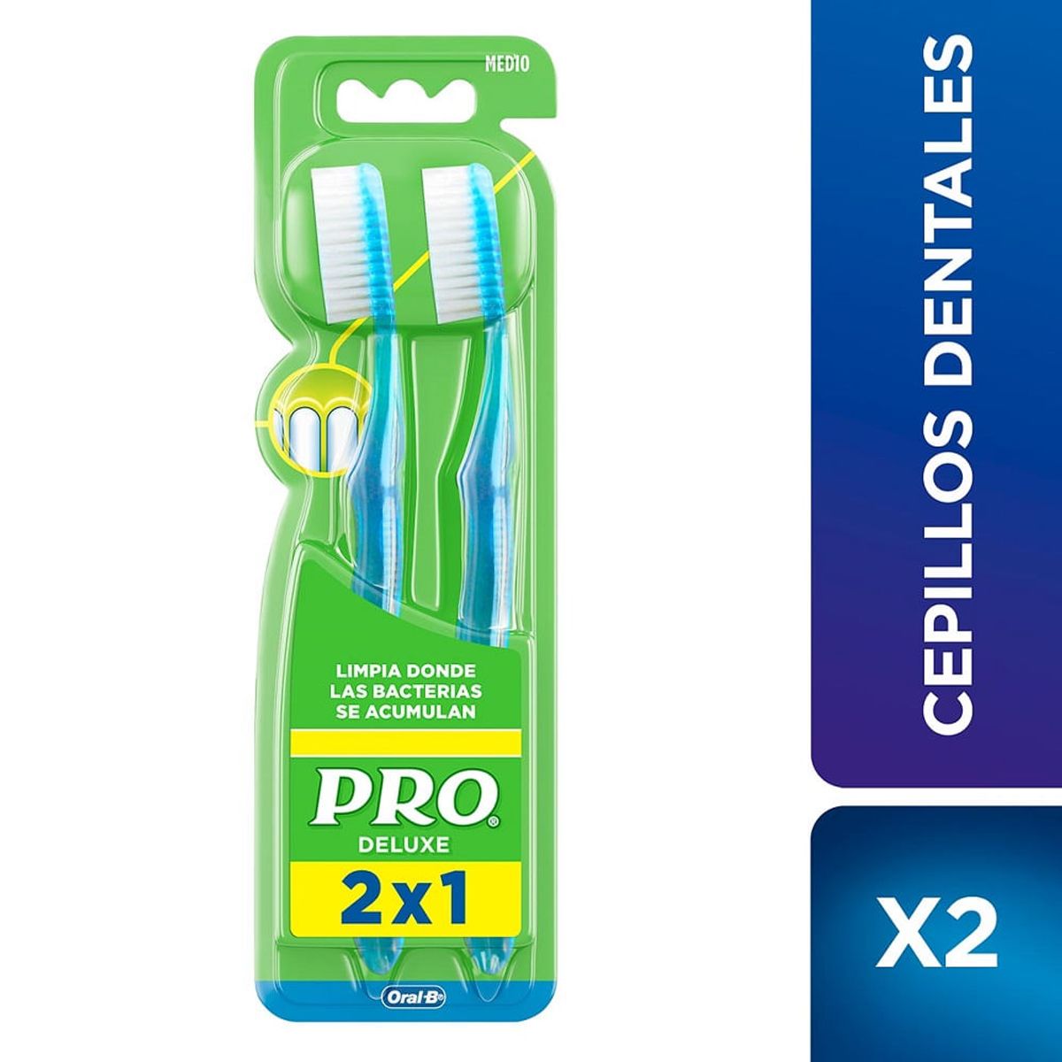 ORAL B - Oferta Cepillo Dental Oral-b Deluxe 425 Medio 2x1