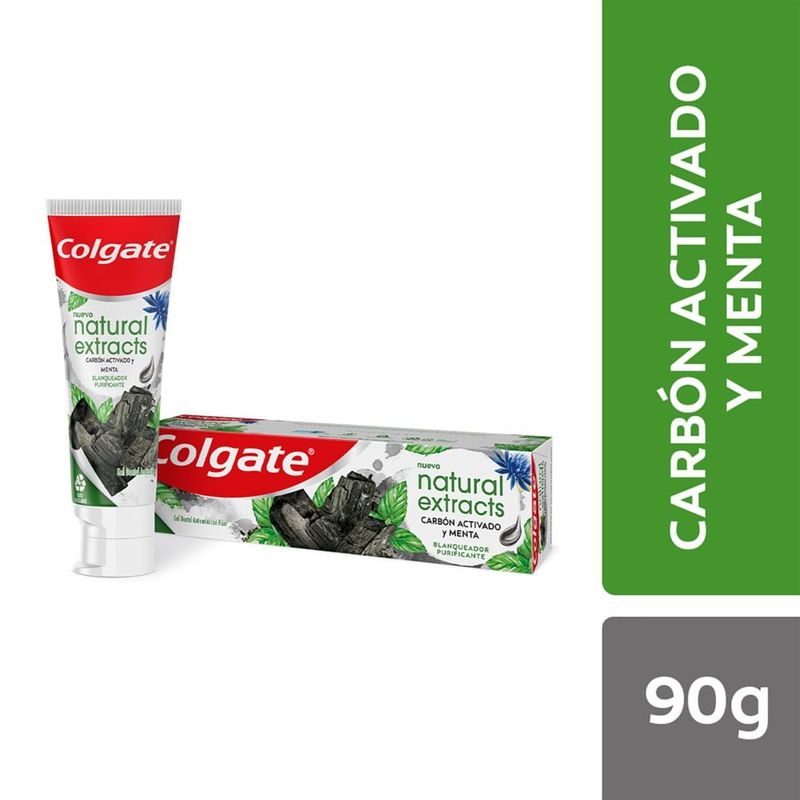 COLGATE - Crema Dental Colgate Extractos Naturales Purificante X 90g.---