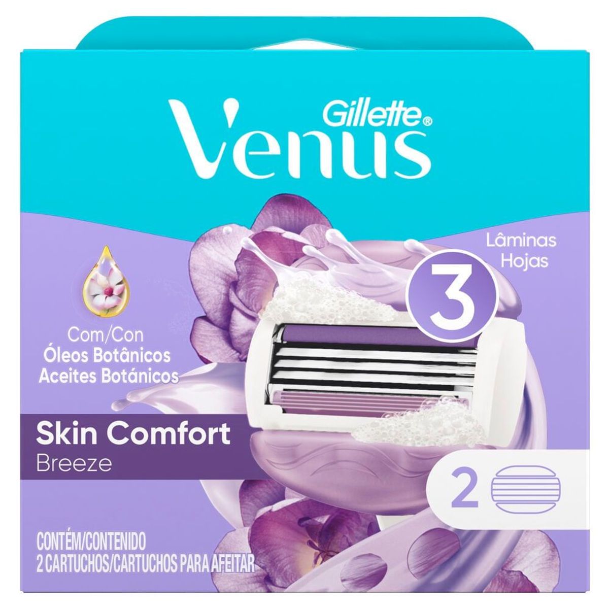 VENUS - Repuesto Maquina Afeitar Venus Breeze X 2und