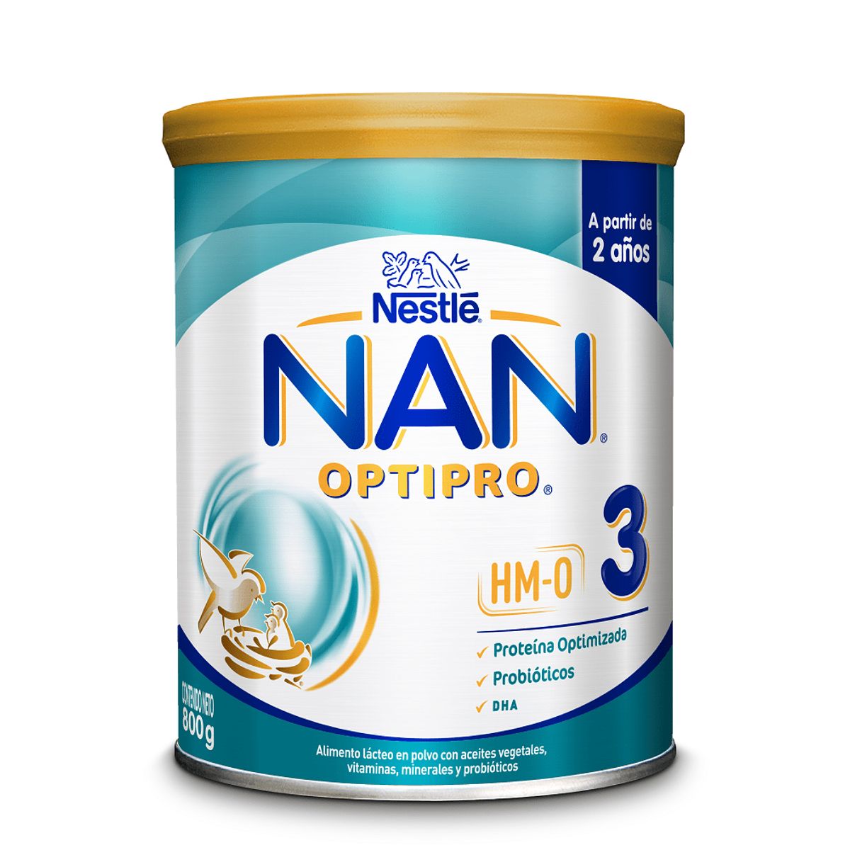GENERICO - Formula Inafantil Nan Optipro Hmo Etapa 3 X 800gr