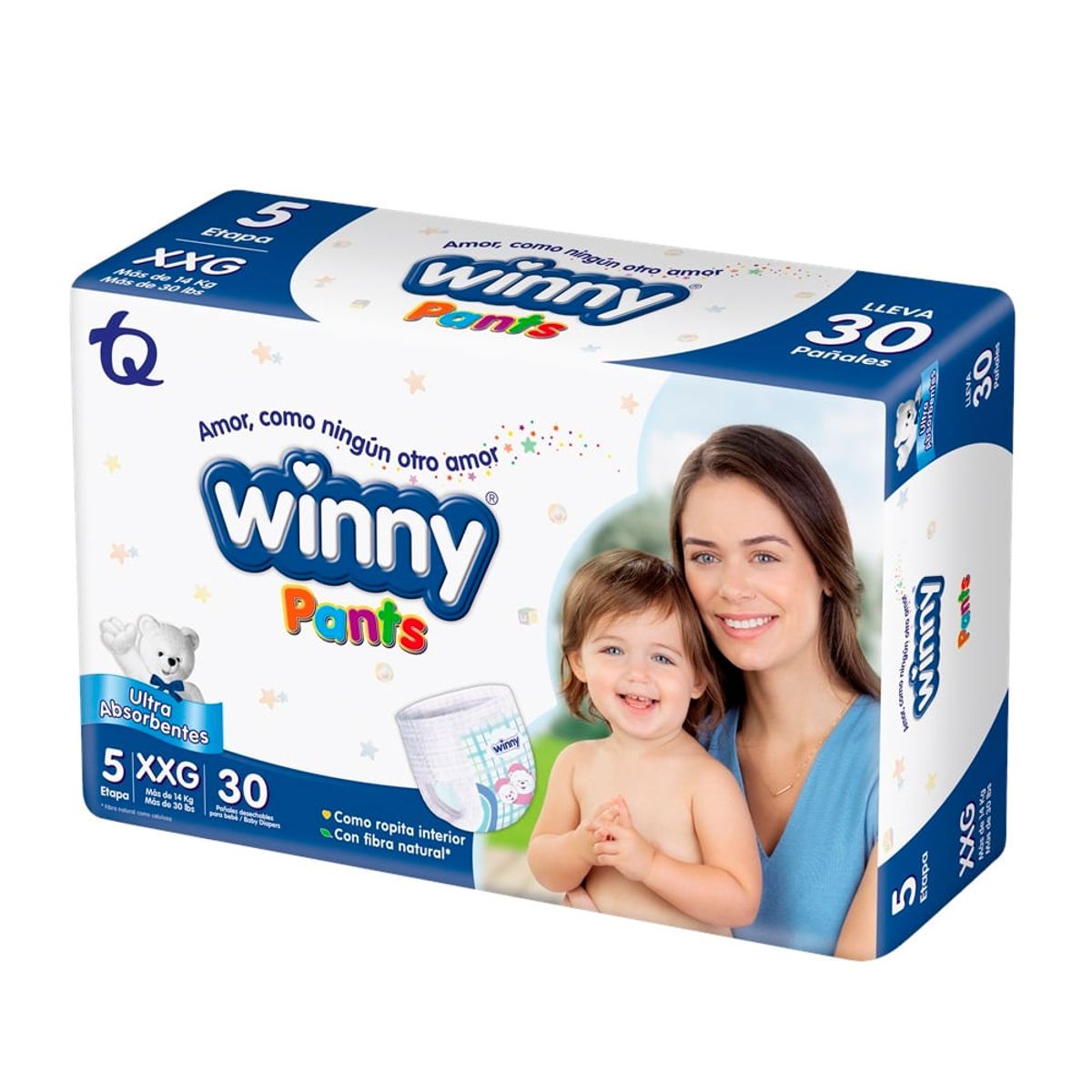 WINNY - Pañales Winny Pants Etapa 5 X 30und