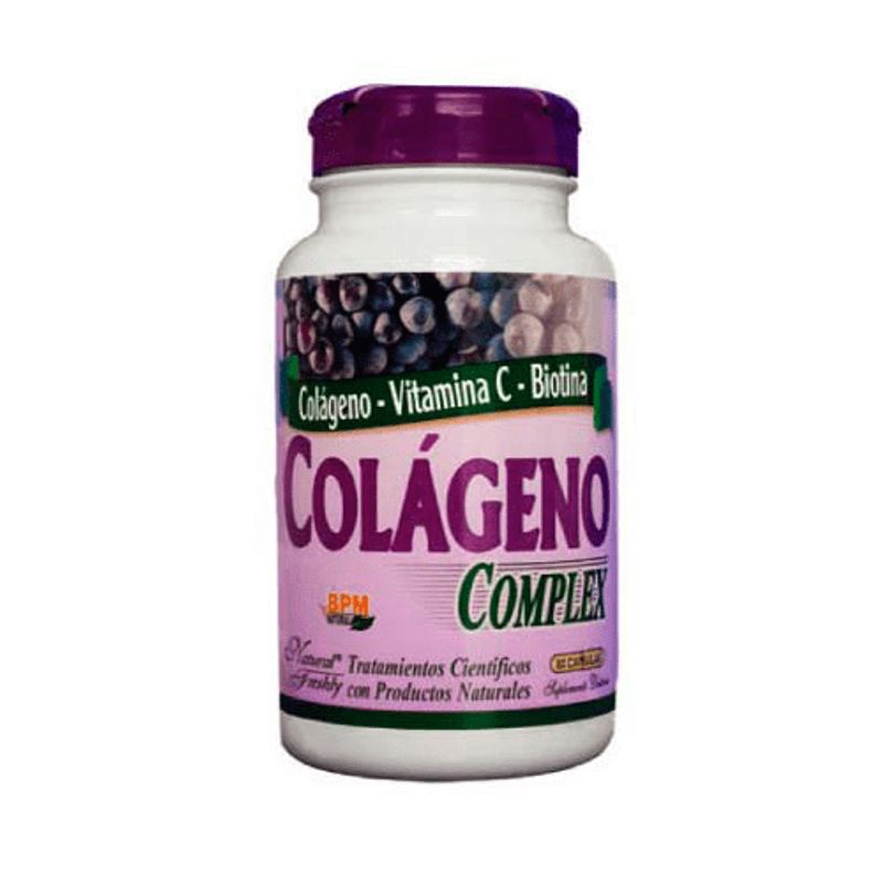 NATURAL FRESHLY - Colageno Complex Frasco X 60 Capsulas