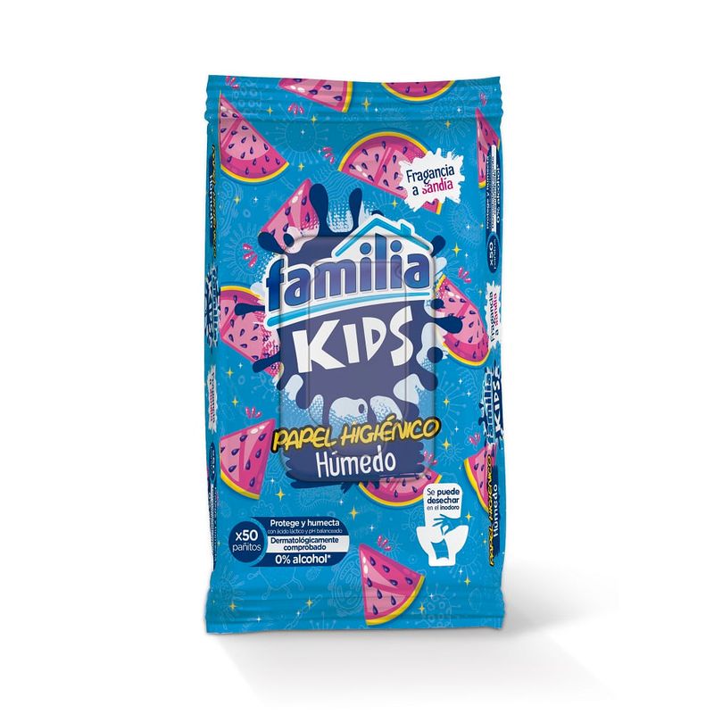 GENERICO - Freskids Pañito Humedo Sandia-pop X 50und