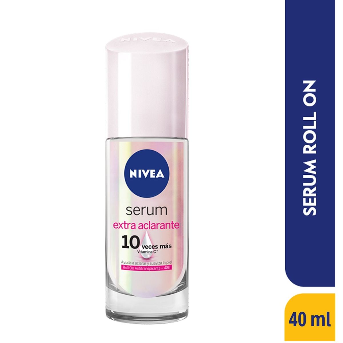 NIVEA - Desodorante Roll On Nivea Serum Extra Aclarante X 40ml
