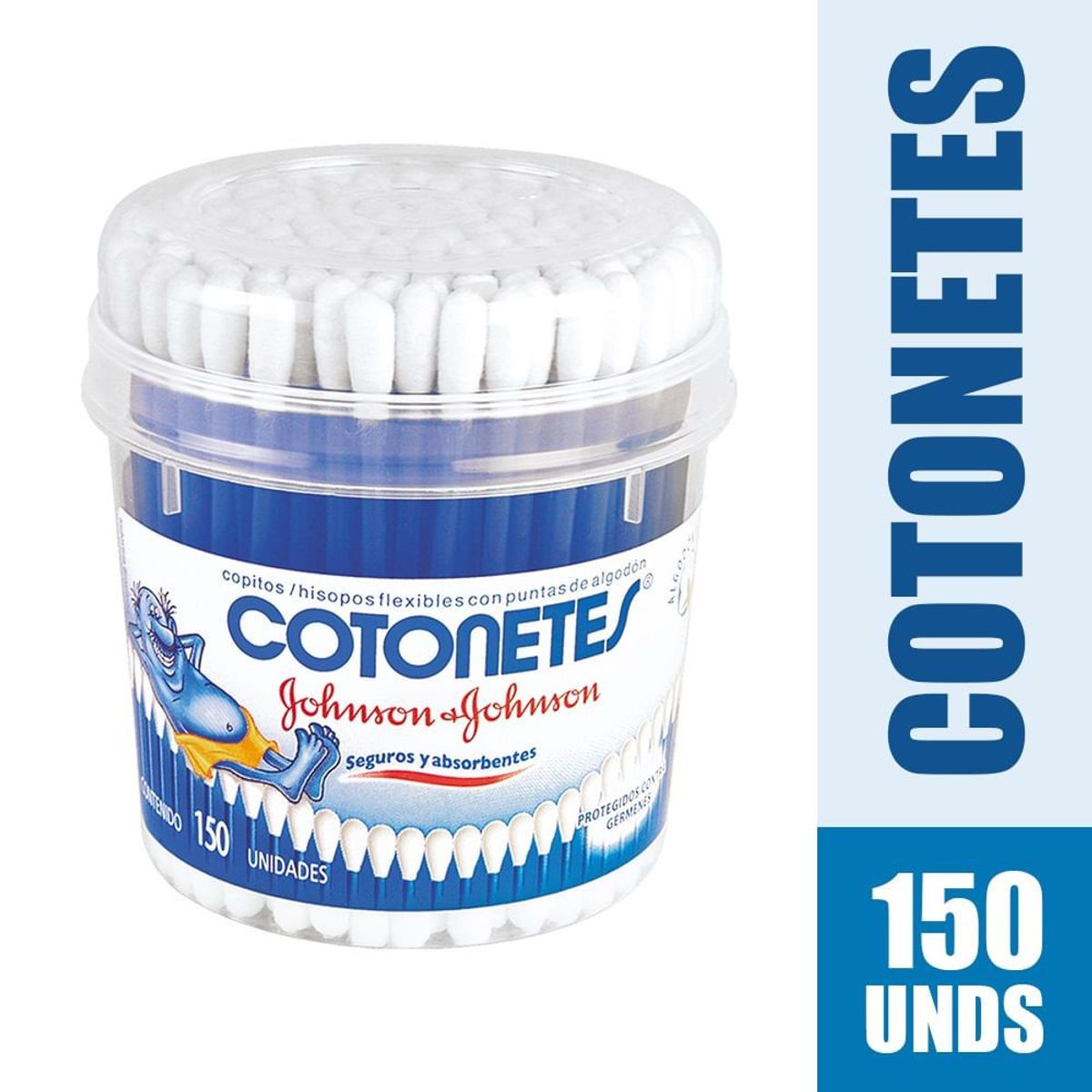 JOHNSON AND JOHNSON - Copitos Cotonetes J&j X 150und