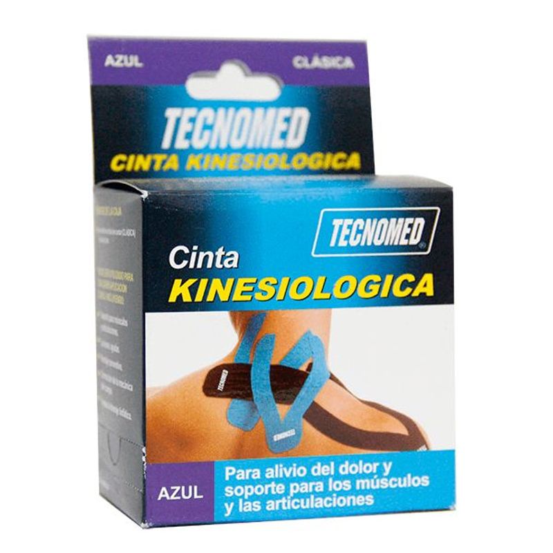 TECNOMED - Cinta Elastica Tecnomed Rollo Azul X 5mt