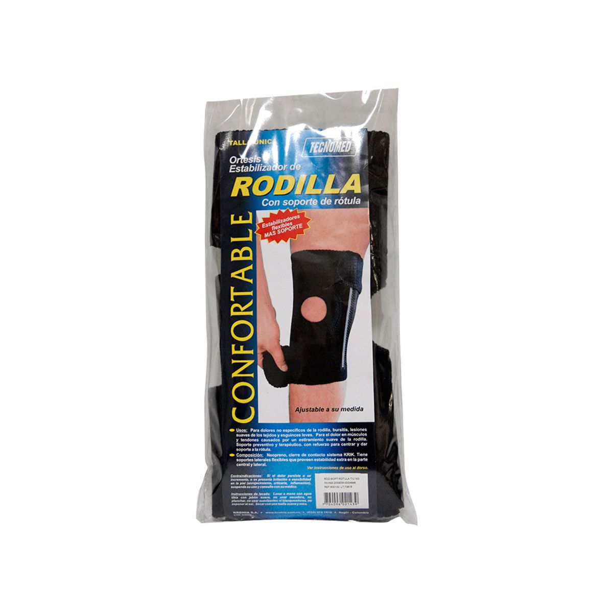 TECNOMED - Soporte De Rodilla Abierto Universal Tecnomed