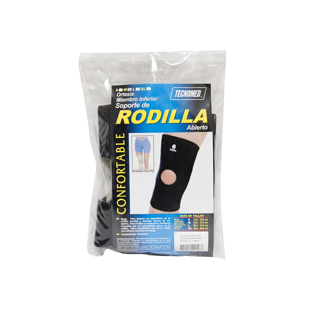TECNOMED - Soporte De Rodilla Abierto T.m Tecnomed