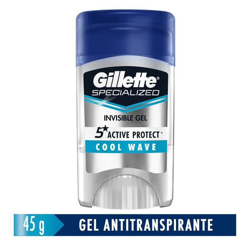 GILLETTE - Desodorante Gillette Clear Gel Cool Wave X 45g