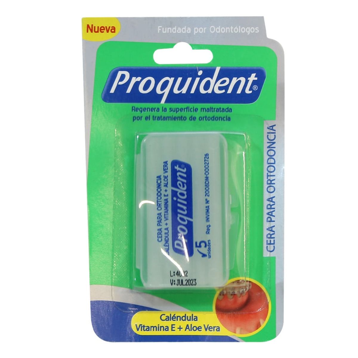 PROQUIDENT - Cera Proquident Para Ortodoncia Con Blister X 5und