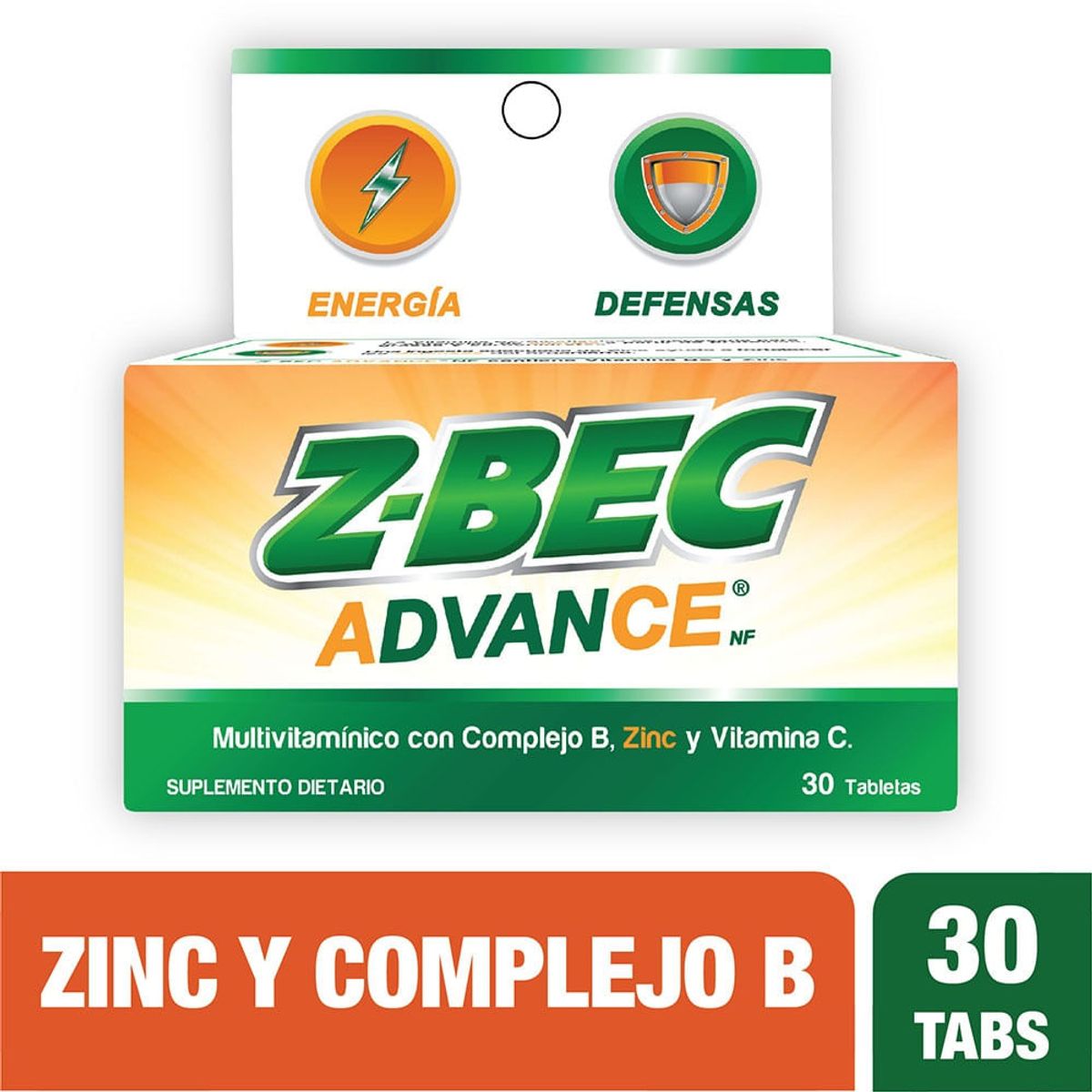 Z BEC - Z-bec Advance Nf X 30 Tabletas