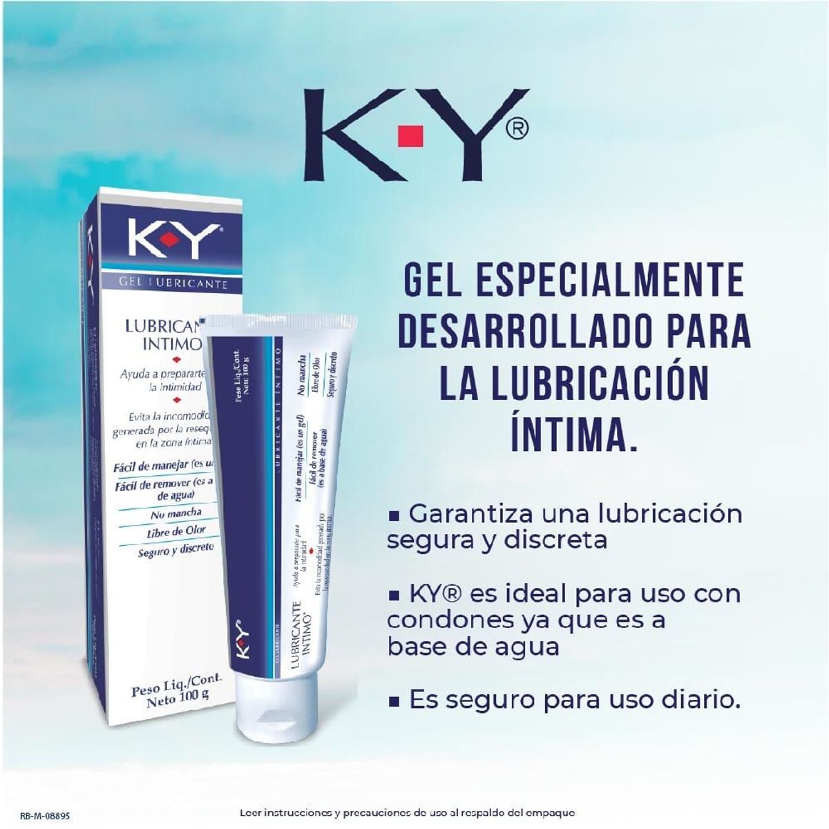 KY - Gel Lubricante Intimo K-y X 100g