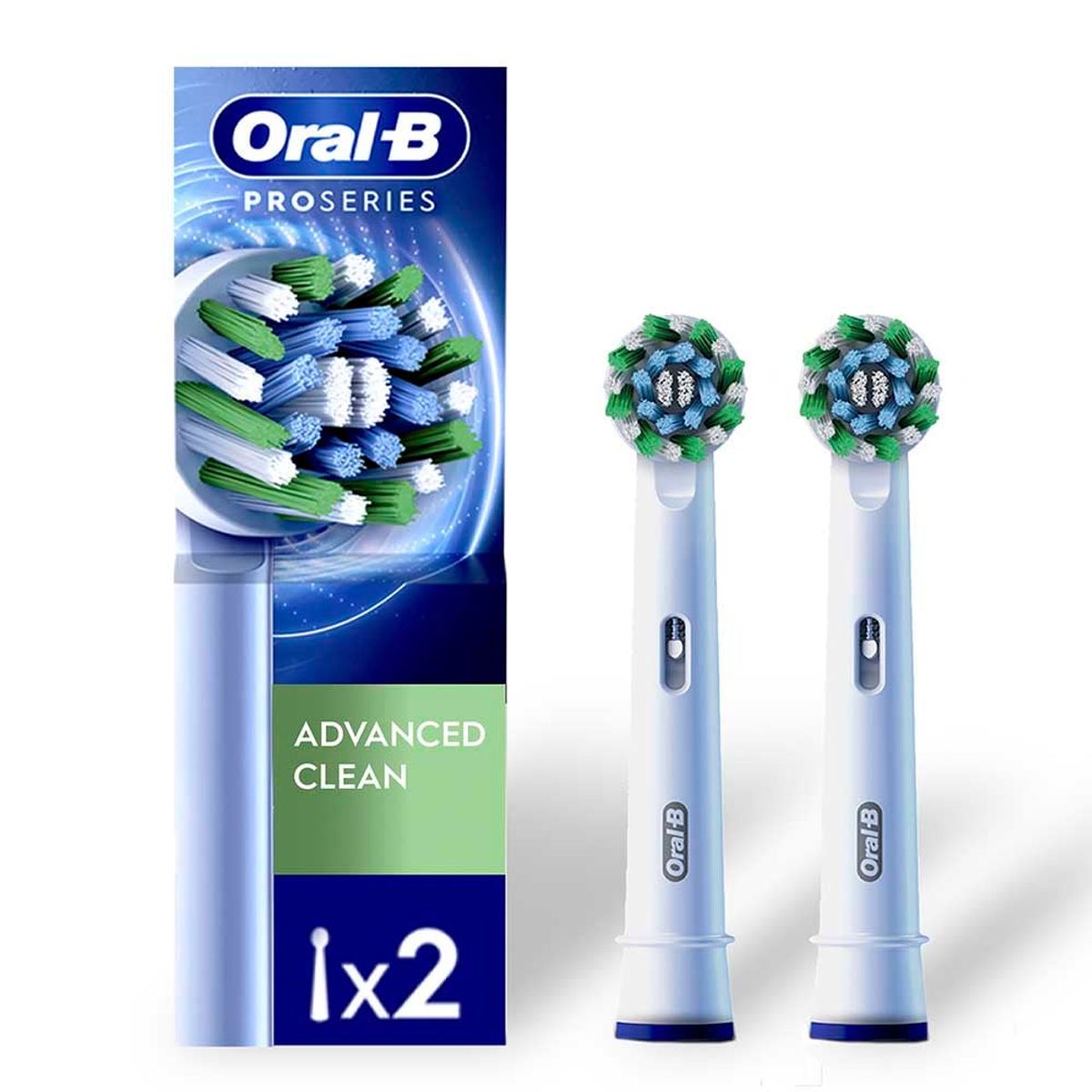 ORAL B - Cabezal de Repuesto Advanced Clean, Cepillo Eléctrico Oral-B