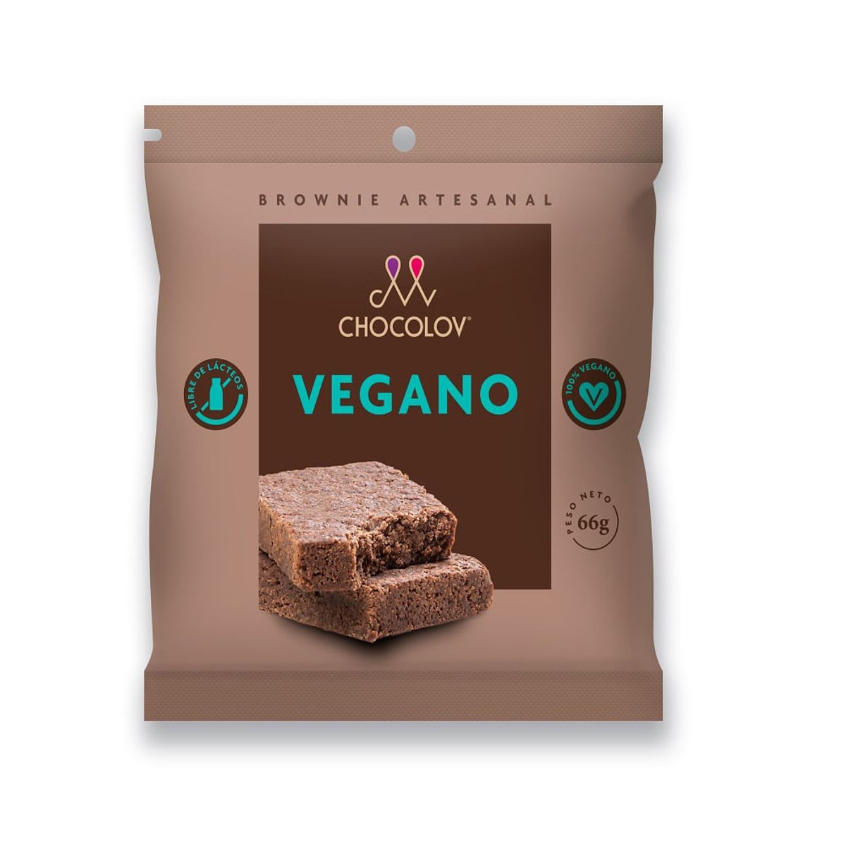 GENERICO - Brownie Chocolov Vegano X 80g
