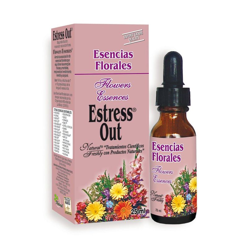 NATURAL FRESHLY - Esencia Floral Estress Out X 25ml