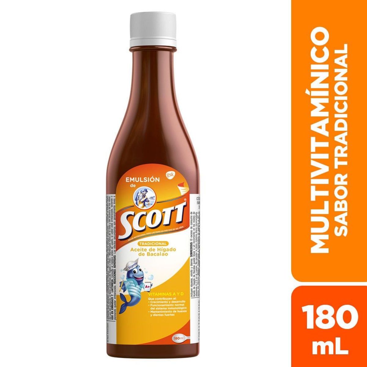 FAMILIA - Emulsion Scott Naranja X 180ml