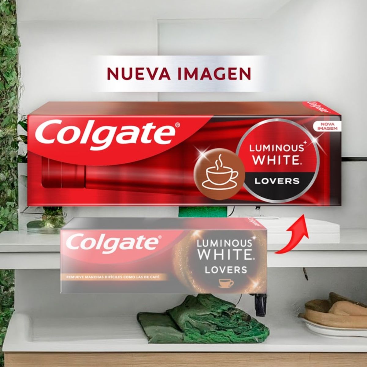 COLGATE - Crema Dental Colgate Luminous White Cafe X 70g