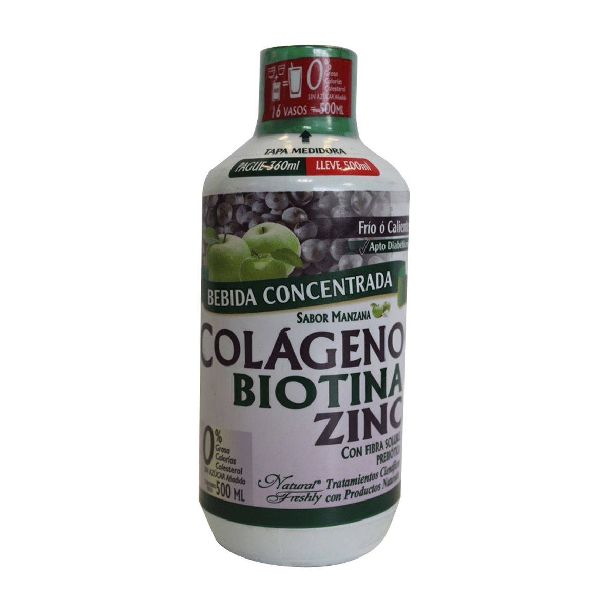 NATURAL FRESHLY - Of. Bebida Colageno Pague 360ml Lleve 500ml