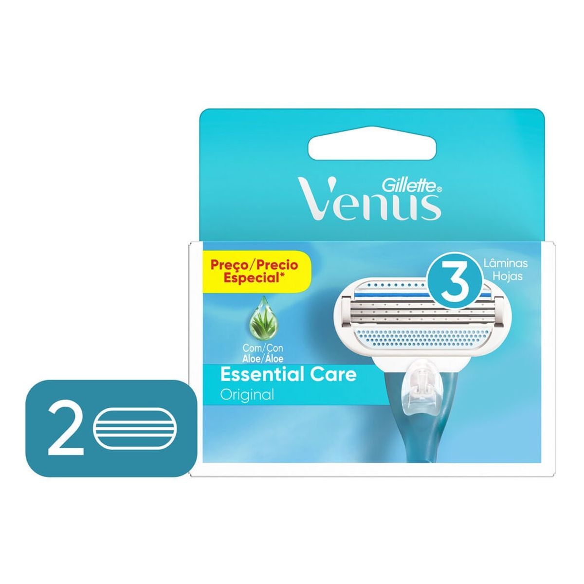 VENUS - Repuesto Maquina Afeitar Venus X 2und