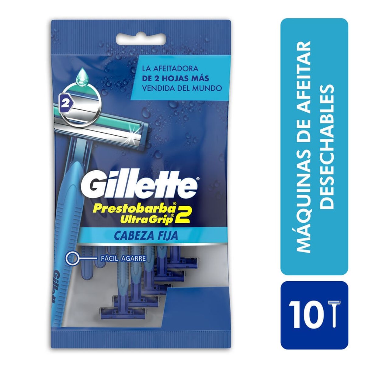 GILLETTE - Oferta Maquina De Afeitar Gillette Ultragrip Pague 8 Lleve 1