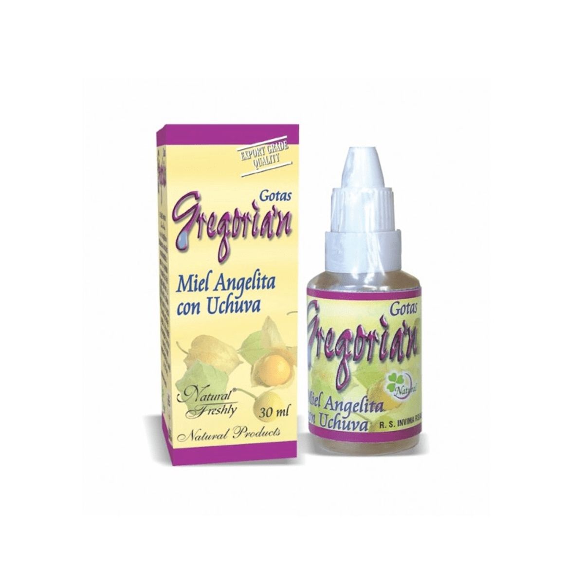 NATURAL FRESHLY - Gotas Gregorian Fco X 30 Mlt