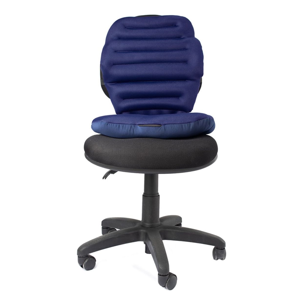 DESKNZA - Cojin Silla Espaldar Ultra Fresh  Azul Desknza